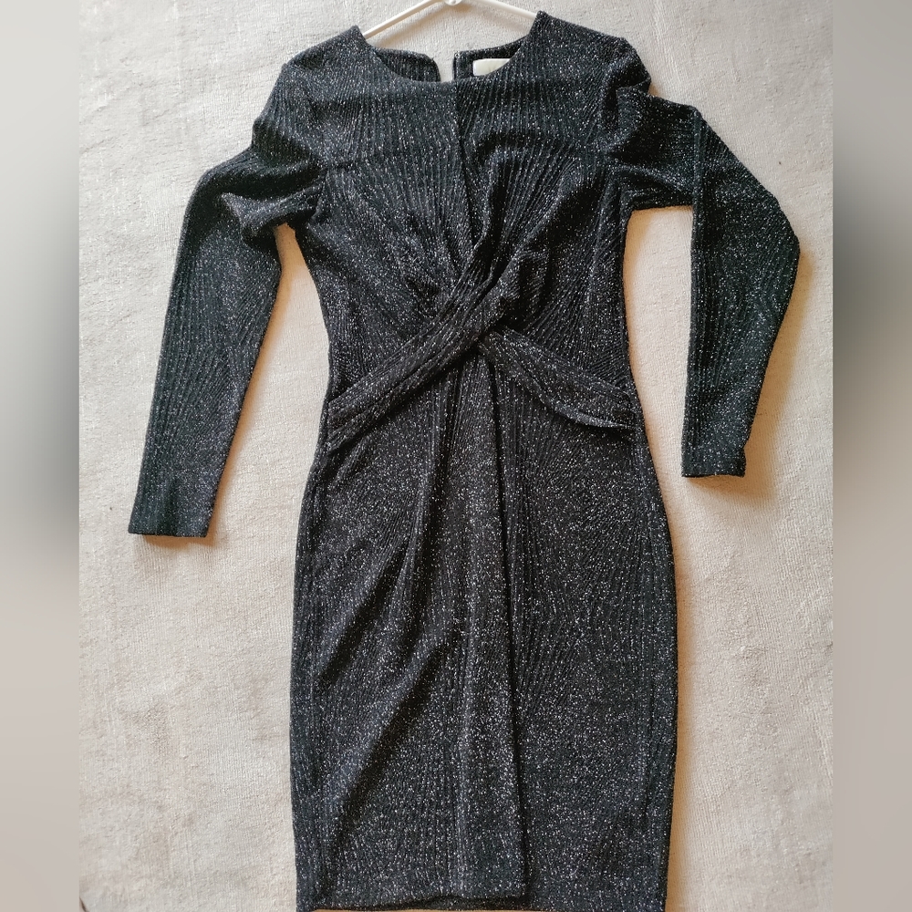 Size M Michael Kors black dress
